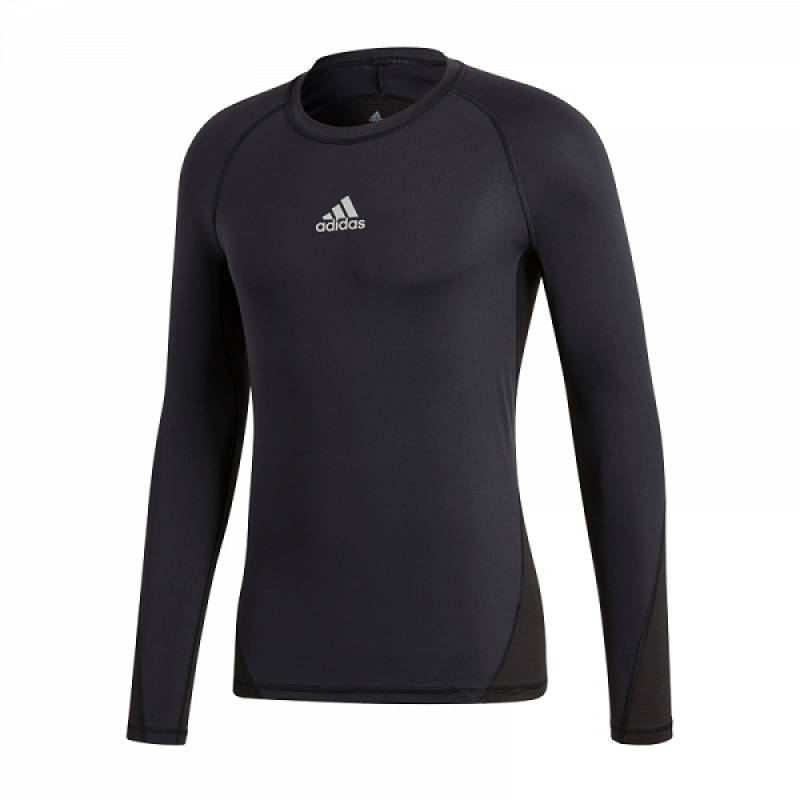 Термобілизна дитяча - футболка з довгим рукавом adidas Junior AlphaSkin LS CW7324, рис. 0