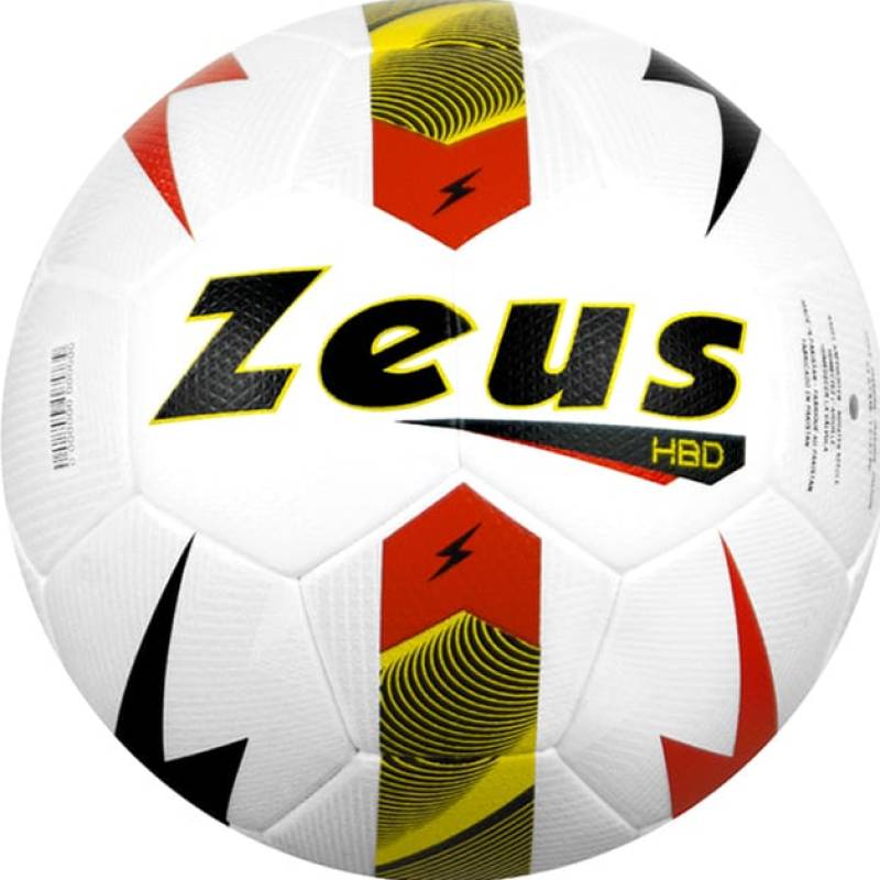М'яч футбольный Zeus PALLONE HBD білий, червоний Уні 5 DT-Z01809, рис. 0