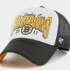 Кепка-тракер 47 Brand NHL BOSTON BRUINS FOAM CHAMP чорний, білий, помаранчевий Уні OSFA DT-FOAMC501KPP-BK11, прев. 0