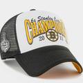 Кепка-тракер 47 Brand NHL BOSTON BRUINS FOAM CHAMP чорний, білий, помаранчевий Уні OSFA DT-FOAMC501KPP-BK11, прев. 1
