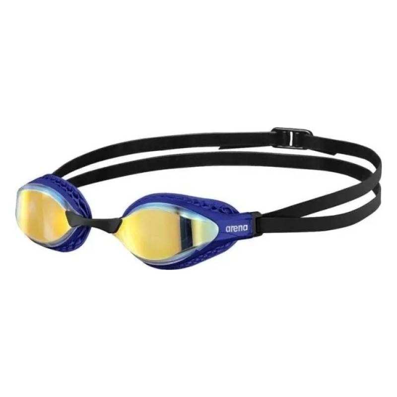Окуляри для плавання Arena AIR-SPEED MIRROR жовтий, мідно-синій Уні OSFM DT-003151-203, рис. 0