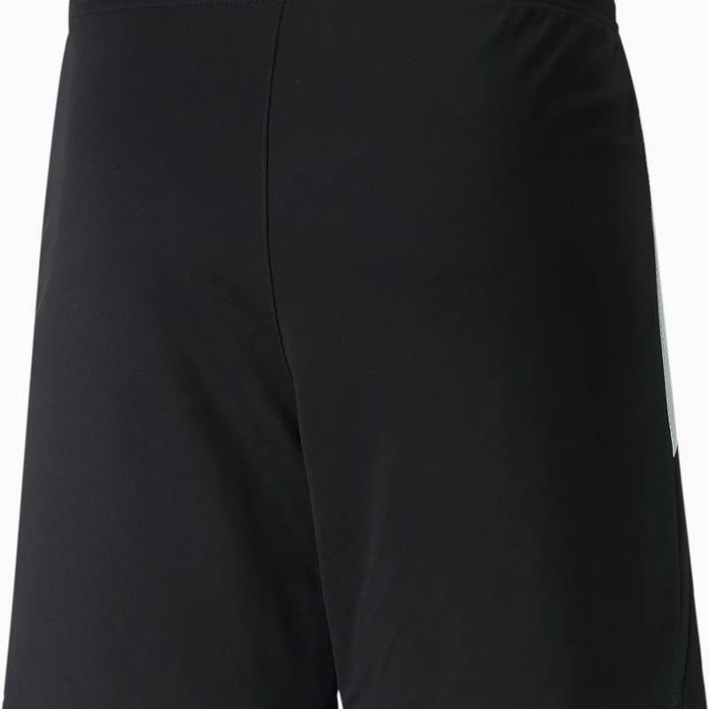 Шорти Puma teamLIGA Shorts Jr чорний, білий Діт 140 см DT-704931-03, рис. 1