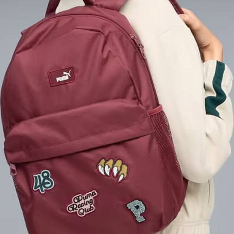 Рюкзак Puma PHASE PATCH Backpack 20L бордовий Діт 44 х 38 х 14 см DT-091730-20, рис. 1
