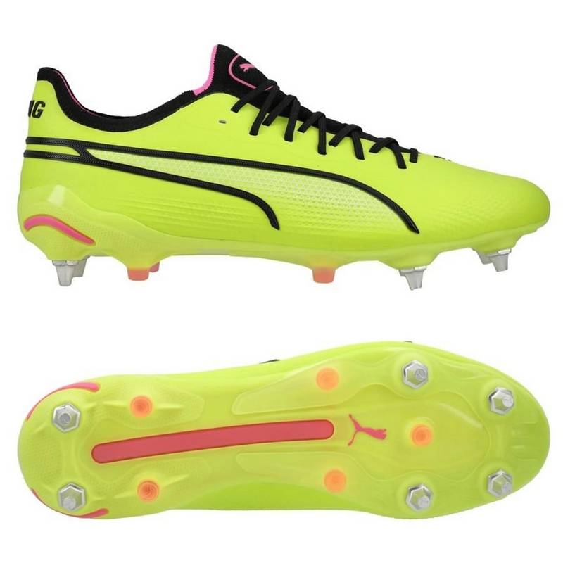Футбольні бутси Puma King Ultimate Mxsg Gelb Pink F03 Green 107562-03, рис. 0