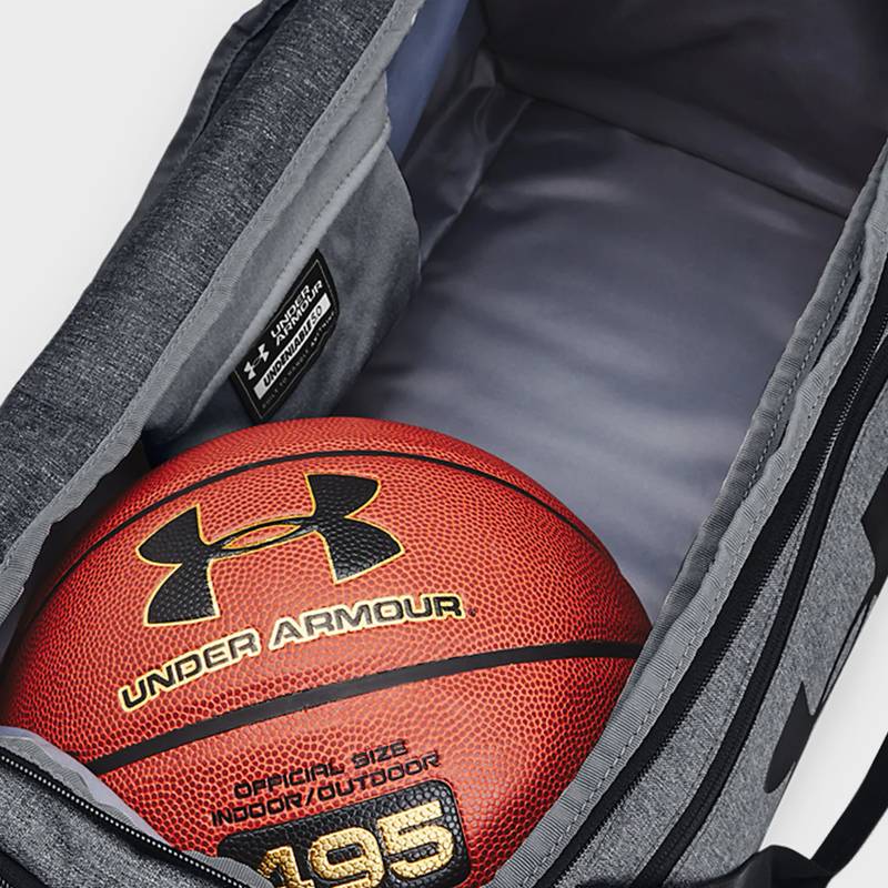Сумка UA Undeniable 5.0 Duffle SM 40L сірий Уні 55х25,5х27 см DT-1369222-012, рис. 5