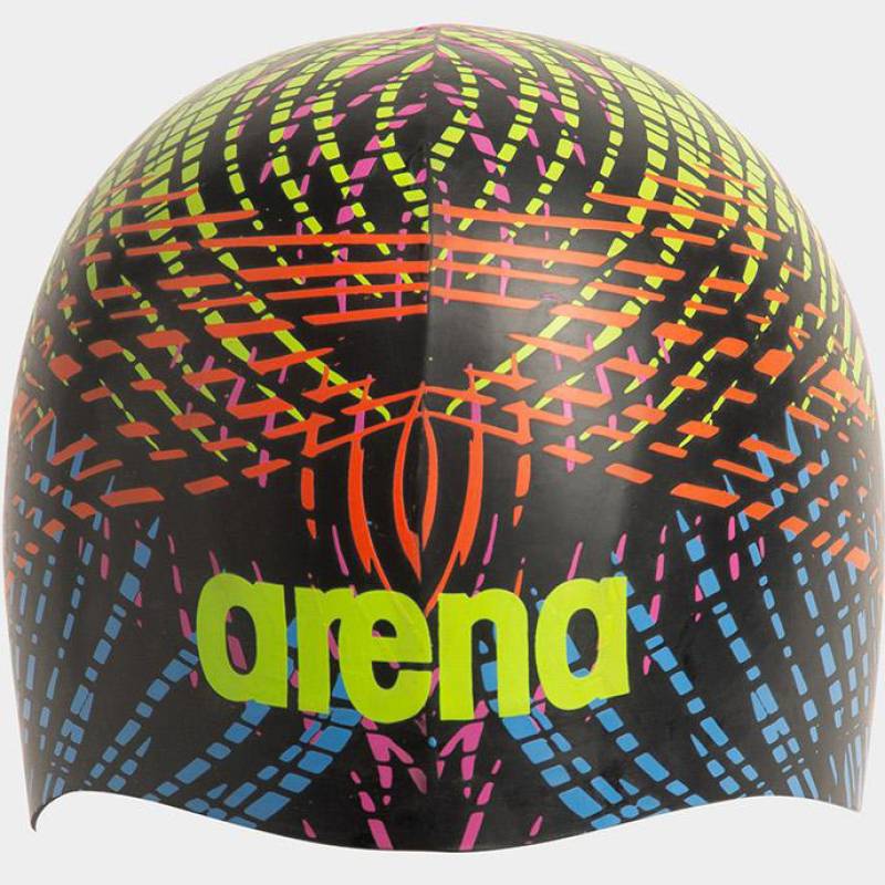 Шапка для плавання Arena POOLISH MOULDED чорний, синій, червоний, жовтий Уні OSFM DT-1E774-240, рис. 1