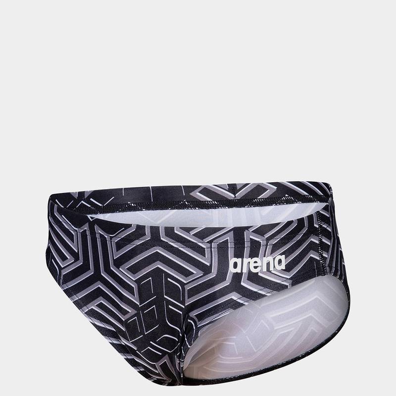 Плавки-сліпи для хлопців Arena KIKKO PRO SWIM BRIEFS чорний, мультиколор Діт 128см DT-006005-500, рис. 1