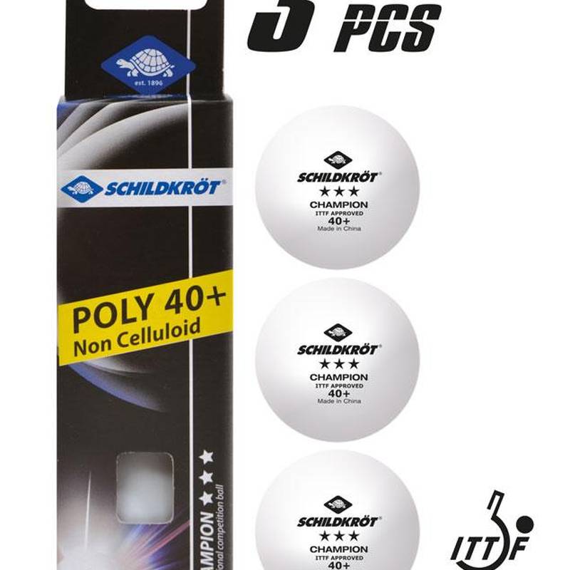 М'ячі Donic Champion 40+ 3* 3шт white DT1-608540, рис. 0