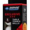 М'ячі Donic EXCLUSIVE (Advantgarde) 3* 40+ 6шт white DT1-608530, прев. 0