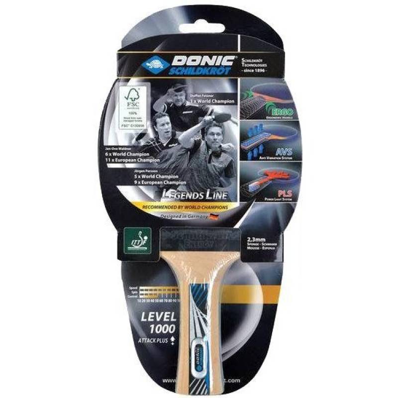 Ракетка для пінг-понгу Donic Legends 1000 FSC DT1-754427, рис. 0