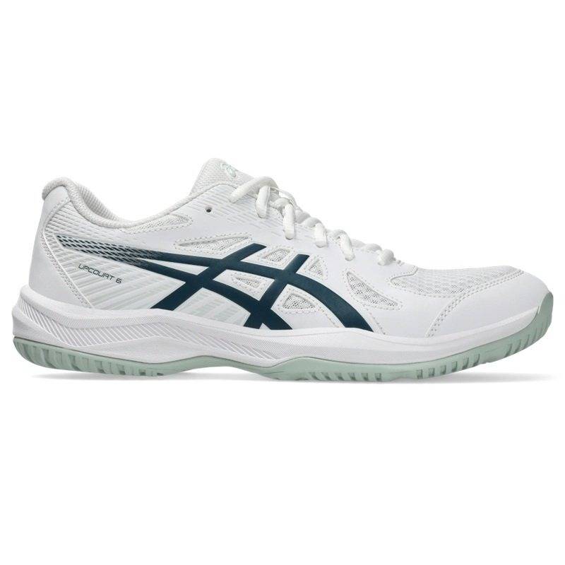 Кросівки сквош чол. Asics Upcourt 6 White/Tranquil Teal (40) 7 DT1-1071A104-104, рис. 0