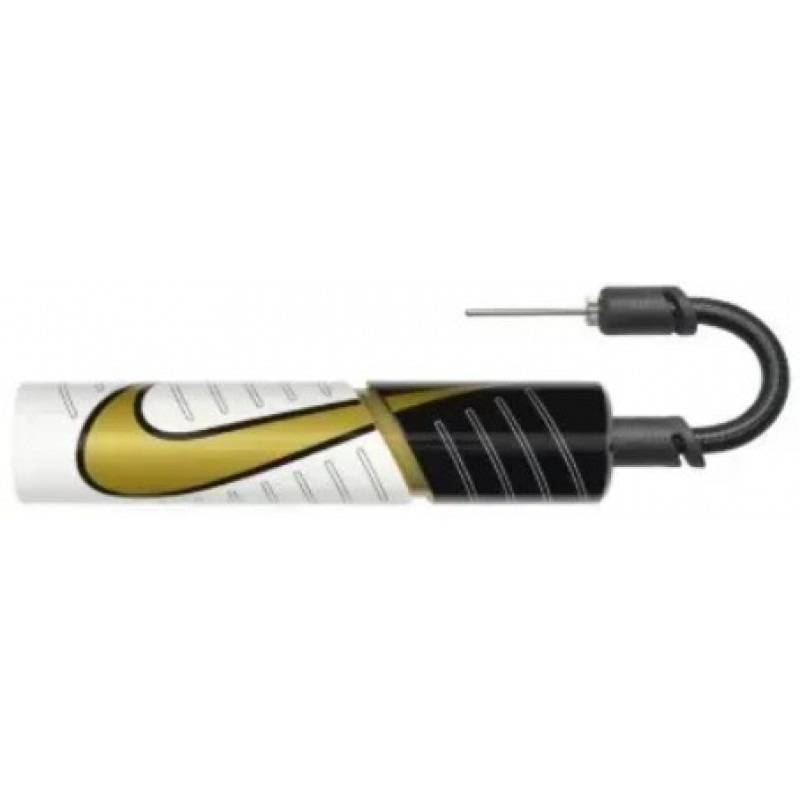 Насос NIKE ESSENTIAL BALL PUMP INTL WHITE/METALLIC GOLD/BLACK NS DT1-N.000.1484.180.NS, рис. 0