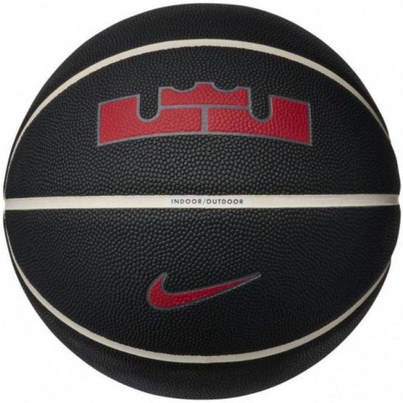 М'яч баскетбольний Nike ALL COURT 8P 2.0 L JAMES DEFLATED BLACK/PHANTOM/ANTHRACITE/UNIVERSITY size 7 DT1-N.100.4368.097.07, рис. 0
