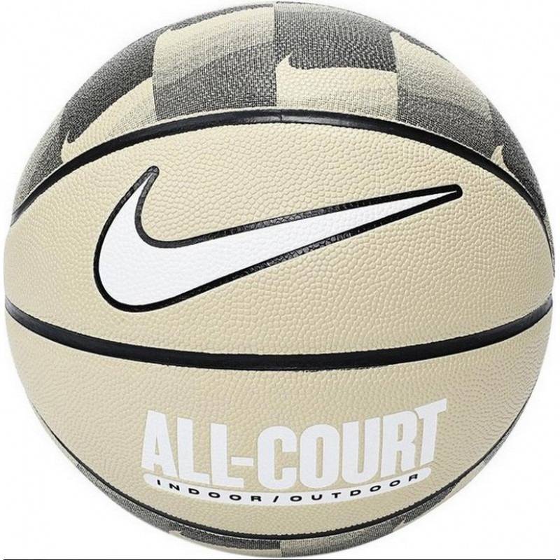 М'яч баскетбольний Nike EVERYDAY ALL COURT 8P GRAPHIC DEFLATED TEAM GOLD/BLACK/BLACK/WHITE size 7 DT1-N.100.4370.703.07, рис. 0