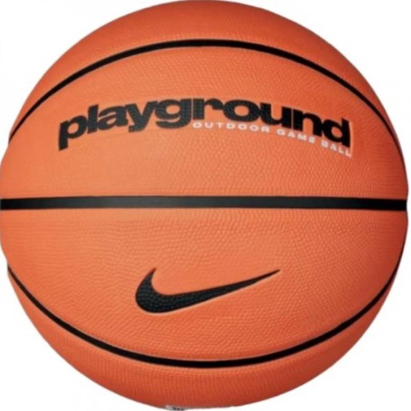 М'яч баскетбольний Nike EVERYDAY PLAYGROUND 8P DEFLATED AMBER/BLACK/BLACK size 7 DT1-N.100.4498.814.07, рис. 0