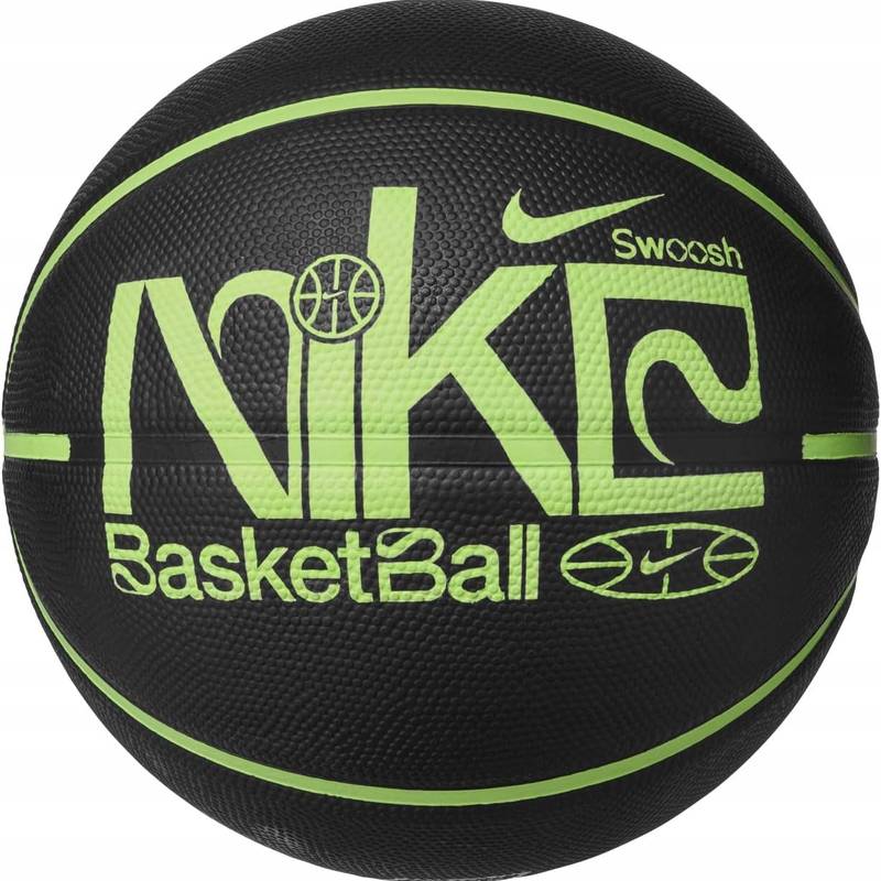 М'яч баскетбольний NIKE EVERYDAY PLAYGROUND 8P GRAPHIC DEFLATED BLACK/LIME BLAST/LIME BLAST size 5 DT1-N.100.4371.060.05, рис. 0