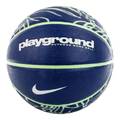 М'яч баскетбольний Nike EVERYDAY PLAYGROUND 8P GRAPHIC DEFLATED DEEP ROYAL BL/VAPOR GREEN/WH size 7 DT1-N.100.4371.473.07, прев. 0