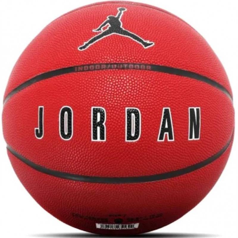 М'яч баскетбольний NIKE JORDAN ULTIMATE 2.0 8P DEFLATED UNIVERSITY RED/BLACK/WHITE/BLACK size 7 DT1-J.100.8254.651.07, рис. 0