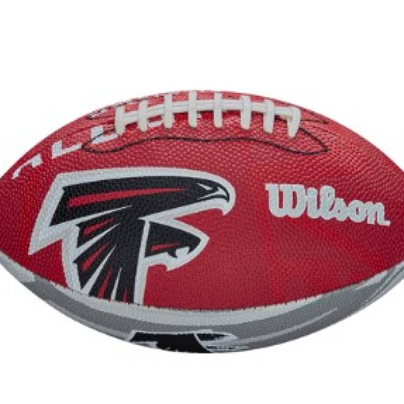 М'яч для американського футболу Wilson NFL JR THROWBACK FB 32 TEAM LOGO FB  AT DT1-WTF1534XBAT, рис. 0