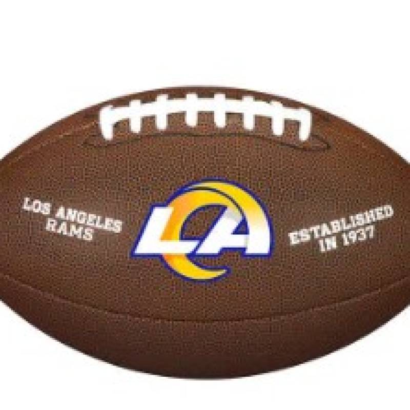 М'яч для американського футболу Wilson NFL LICENSED BALL FB XB DT1-WTF1748XBLA, рис. 0