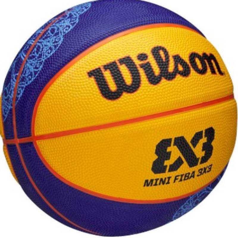 М'яч баскетбольний Wilson FIBA 3X3 MINI BSKT PARIS 2024 size 3 DT1-WZ3015101XB3, рис. 0
