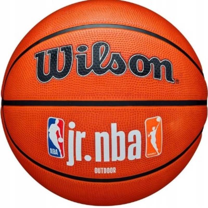 М'яч баскетбольний Wilson JR NBA FAM LOGO AUTH OUTDOOR BSKT size 5 DT1-WZ3011801XB5, рис. 0
