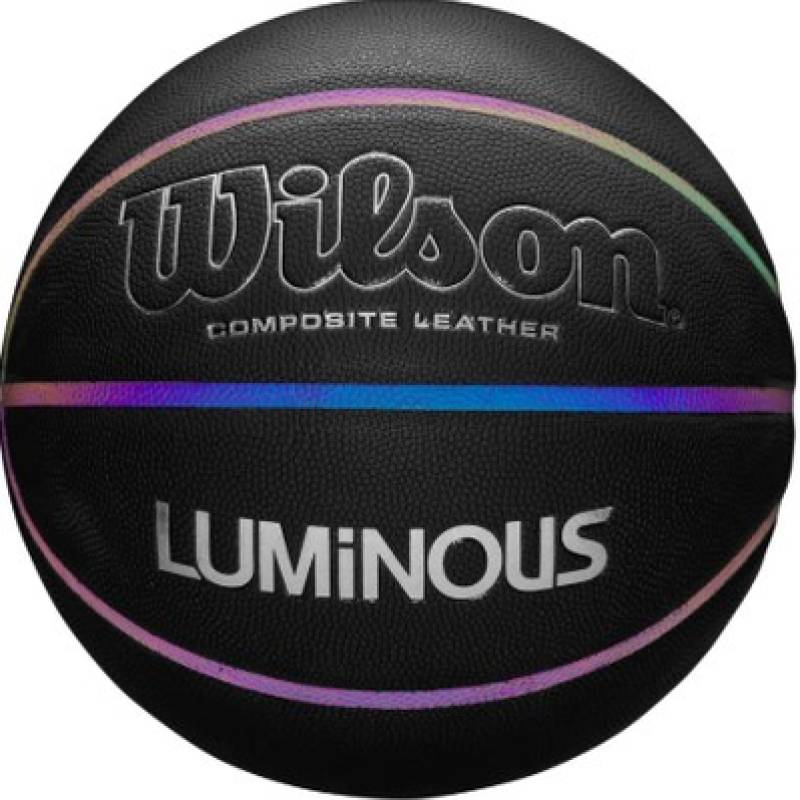 М'яч баскетбольний Wilson LUMINOUS BSKT IRIDESCENT black size 7 DT1-WTB2027XB07, рис. 0