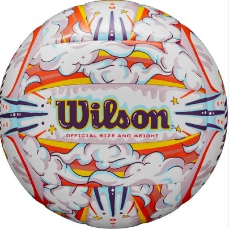 М'яч волейбольний Wilson GRAFFITI PEACE VB White/Orange OF DT1-WV4006901XBOF, рис. 0