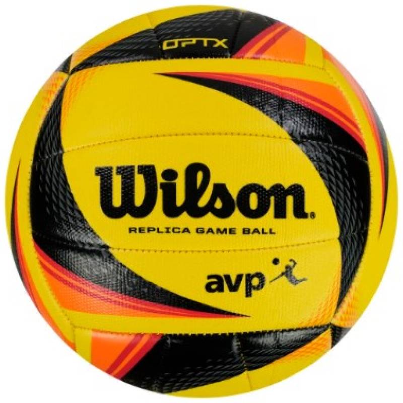 М'яч волейбольний Wilson OPTX AVP REPLICA YELLOW/BK/RD DT1-WTH01020XB, рис. 0
