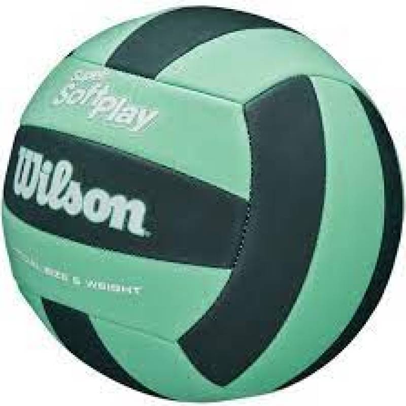 М'яч волейбольний Wilson SUPER SOFT PLAY green/forest green DT1-WV4006003XBOF, рис. 0