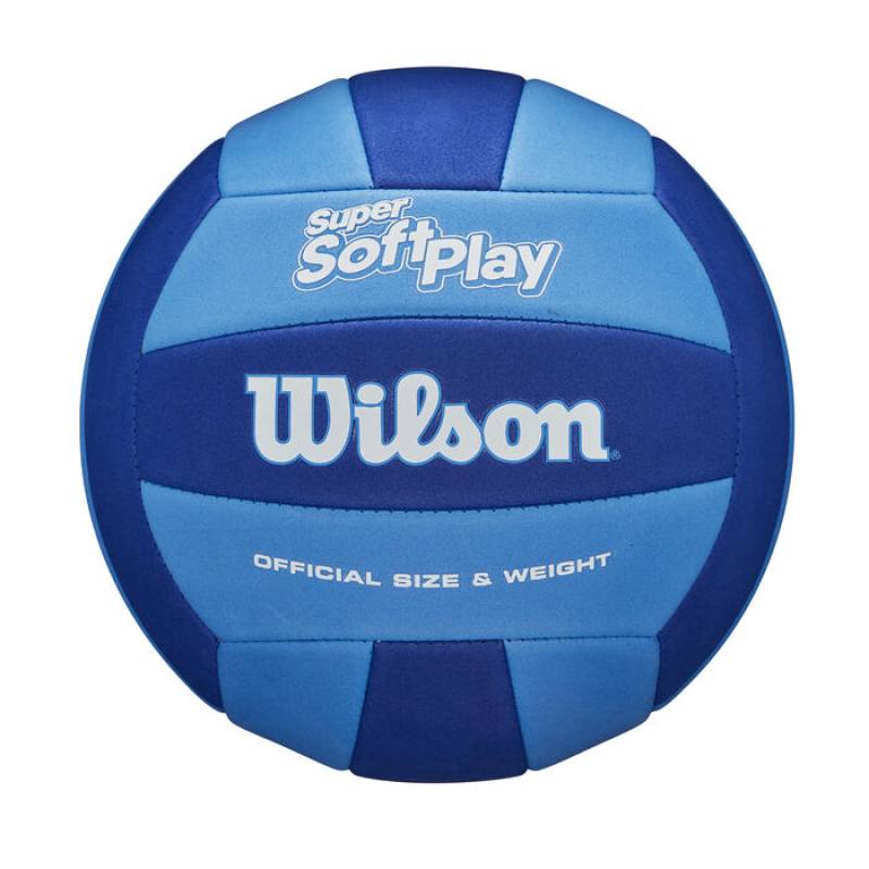 М'яч волейбольний Wilson SUPER SOFT PLAY Royal/Navy OF DT1-WV4006001XBOF, рис. 0