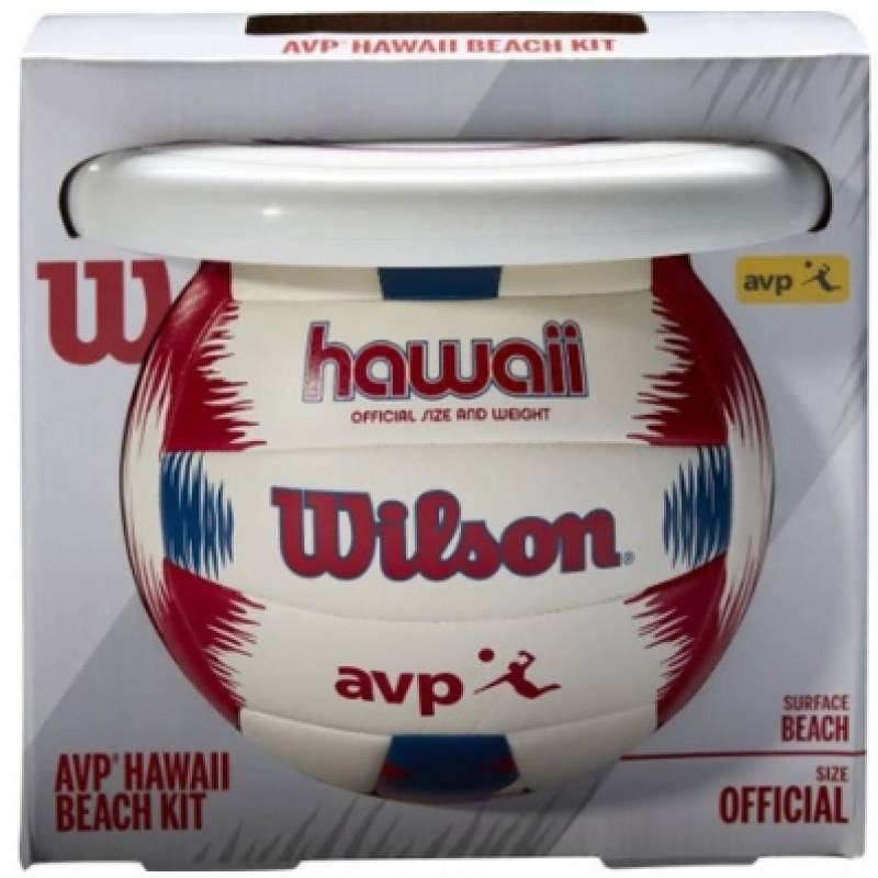 Набір волейбольний Wilson HAWAII AVP RD/BL/WH DT1-WTH80219KIT, рис. 0