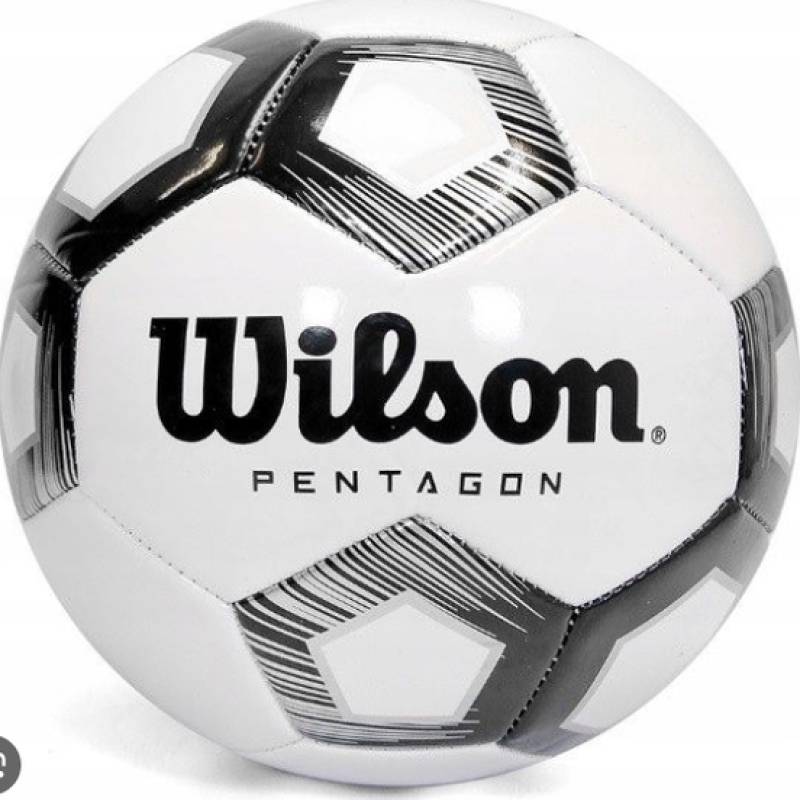 М'яч футбольний Wilson Pentagon white/black size 5 DT1-WTE8527XB05, рис. 0