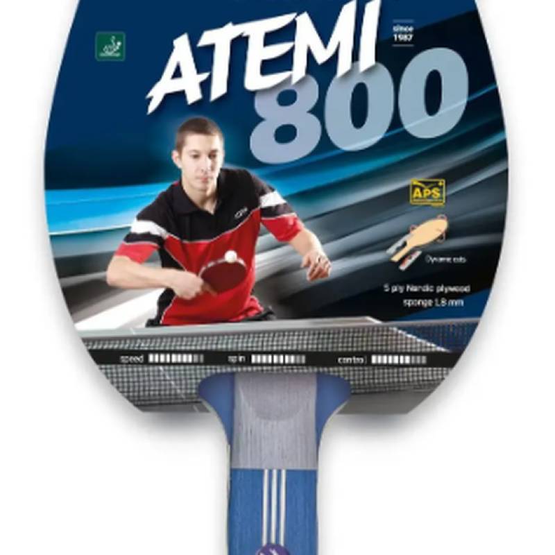 Ракетка для настільного тенісу ATEMI 800 DT1-10046, рис. 0