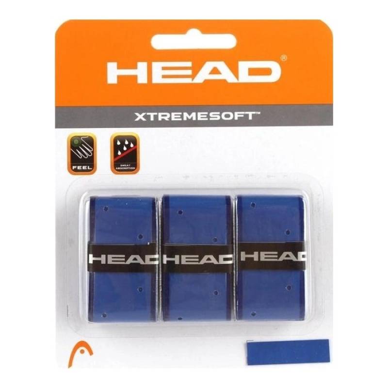 Обмотки Head XtremeSoft Grip Overwrap, dozen blue 3 шт DT1-285-104  blue, рис. 0