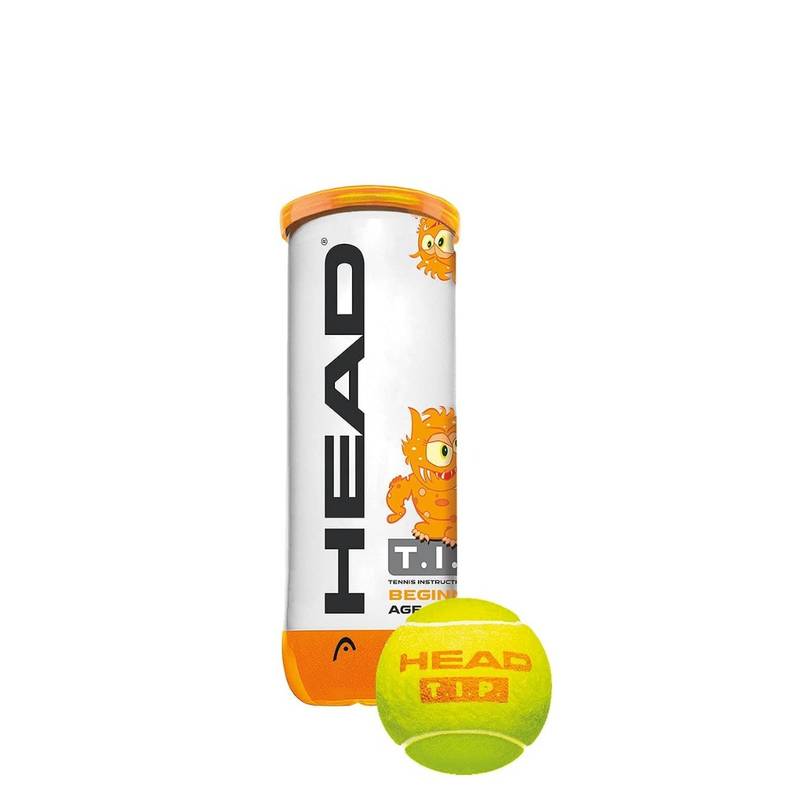 М'ячі для тенісу Head TIP Orange 3B банка DT1-578123, рис. 0