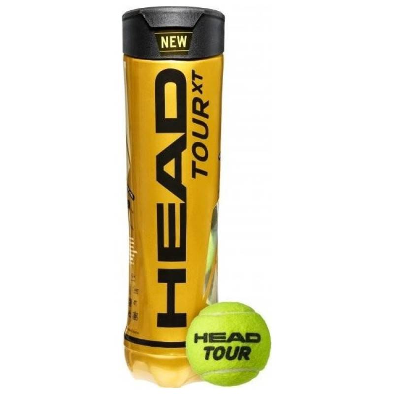 М'ячі для тенісу Head Tour XT 4 Ball DT1-570834, рис. 0