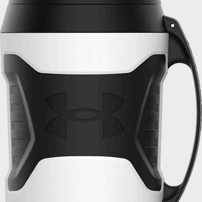 Пляшка UA Playmaker Jug 64oz чорний, білий Уні 1900 мл DT-UA70020-WH, рис. 1