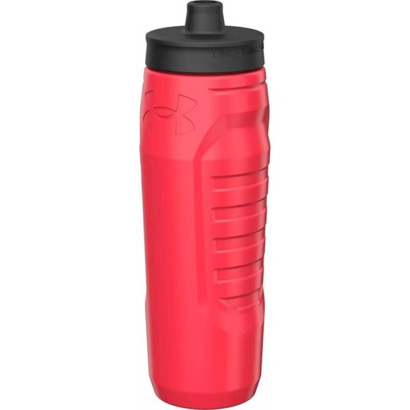 Пляшка UA Sideline Squeeze 32oz червоний Уні 950 мл DT-UA70090-20002, рис. 0
