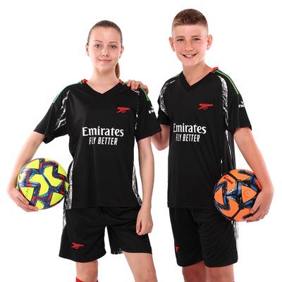 Форма футбольная детская с символикой футбольного клуба ARSENAL гостевая 2025 CO-4697