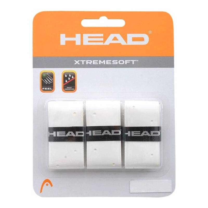 Обмотки Head XtremeSoft Grip Overwrap, dozen white 3 шт DT1-285-104  white, рис. 0