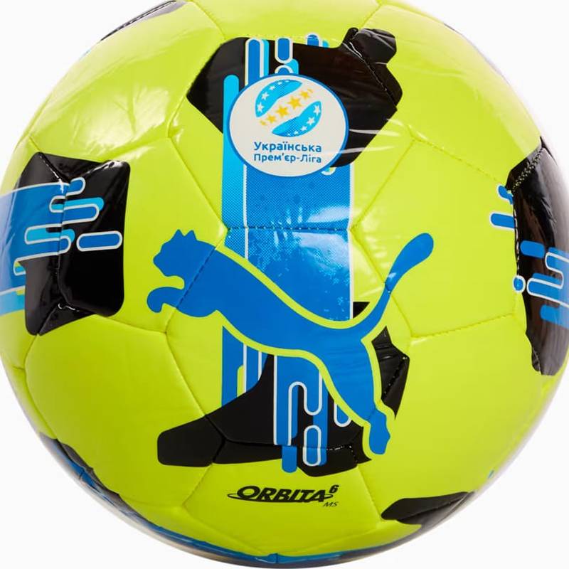 М'яч футбольний Puma Orbita UPL (MS) жовтий, синій Уні 5 DT-084593-02, рис. 0