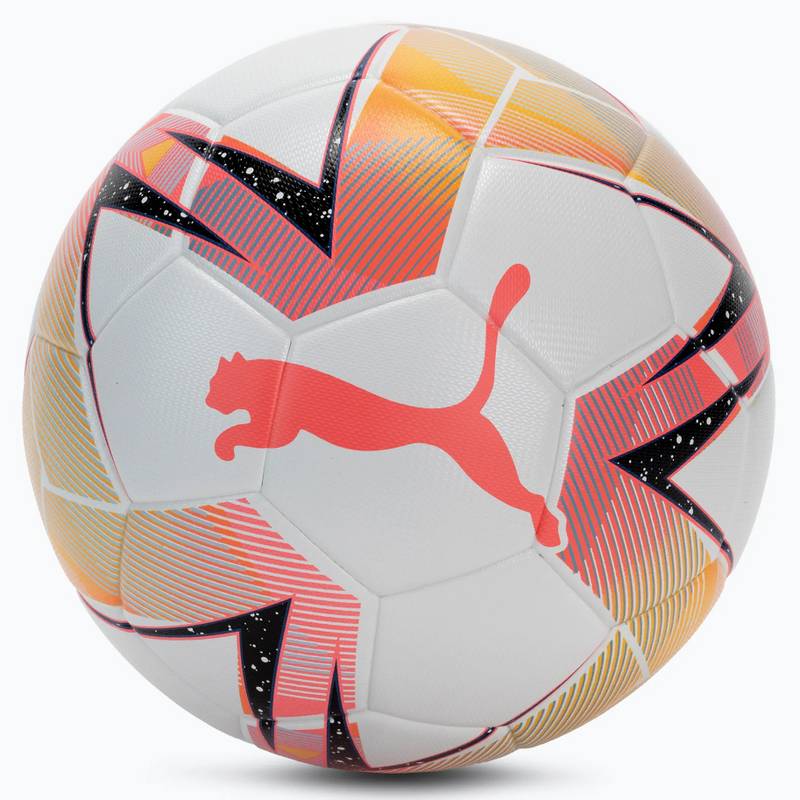 М'яч футзальний Puma Futsal 1 TB FIFA Quality Pro білий, чорний, рожевий Уні 4 DT-083763-01, рис. 2