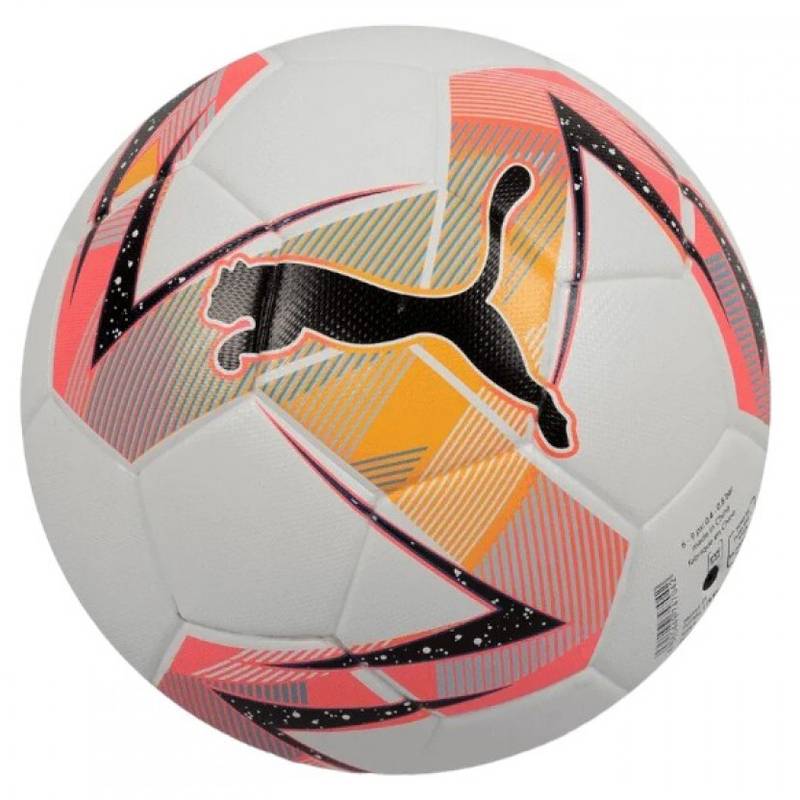 М'яч футзальний Puma Futsal 1 TB FIFA Quality Pro білий, чорний, рожевий Уні 4 DT-083763-01, рис. 0