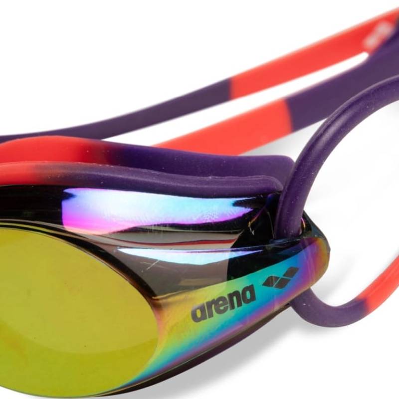 Окуляри для плавання Arena TRACKS MIRROR фіолетовий, рожевий Уні One Size DT-92370-111, рис. 4