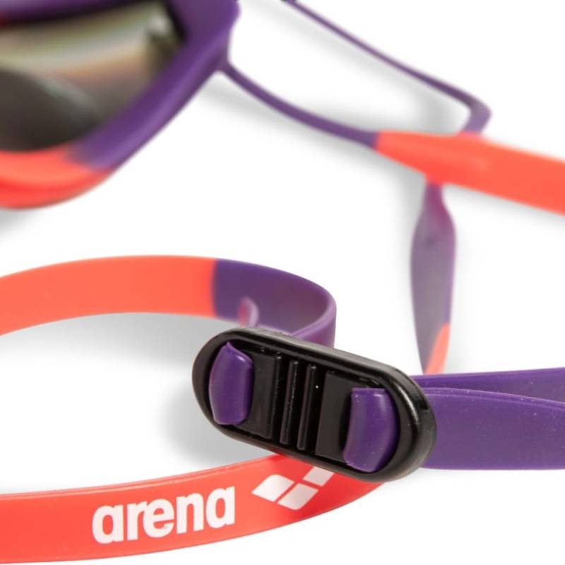 Окуляри для плавання Arena TRACKS MIRROR фіолетовий, рожевий Уні One Size DT-92370-111, рис. 5