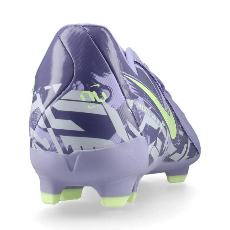 Футбольные бутсы Nike UNITED PHANTOM GX 2 ACADEMY FG/MG NU1 фиолетово-лаймовые HF1595-500, рис. 4