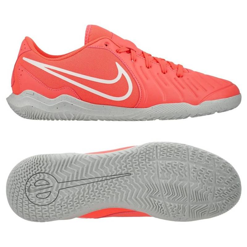 Футзалки Nike TIEMPO LEGEND 10 CLUB IC коралловые DV4343-800, рис. 0