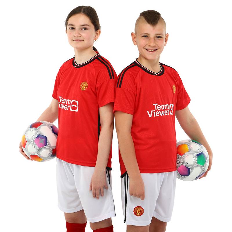 Форма футбольна дитяча із символікою футбольного клубу MANCHESTER UNITED домашня 2024 CO-6216, рис. 0