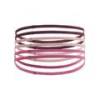 Пов'язка на голову UA W MINI ELASTIC 6PK рожевий, пудровий, бордовий Жін One Size DT-1389932-602, прев. 0